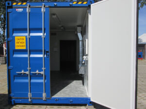 K ontener morski jako magazyn materiałów niebezpiecznych